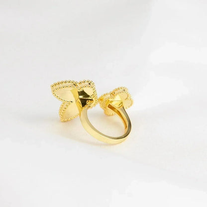 [：Polaidi Jewelry]LUCKY BETWEEN THE FINGER RING