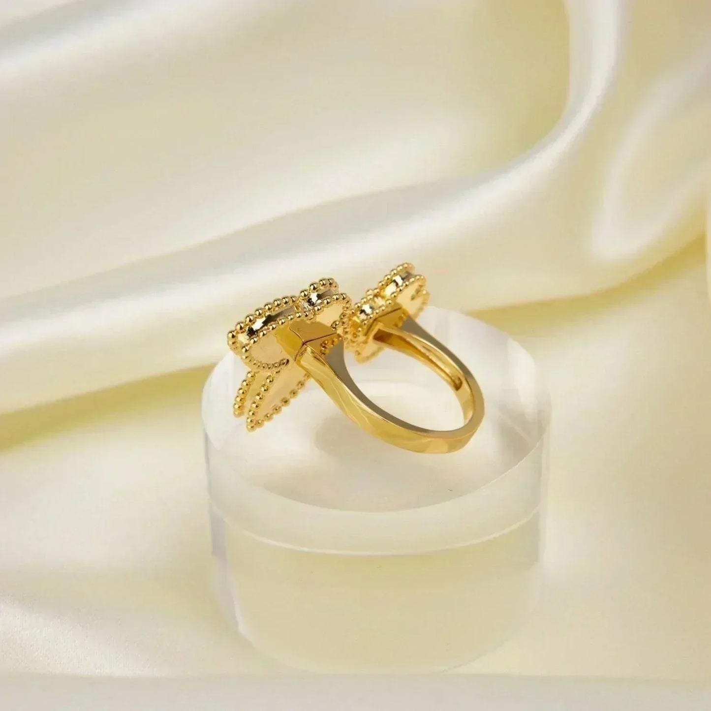 [：Polaidi Jewelry]LUCKY BETWEEN THE FINGER RING