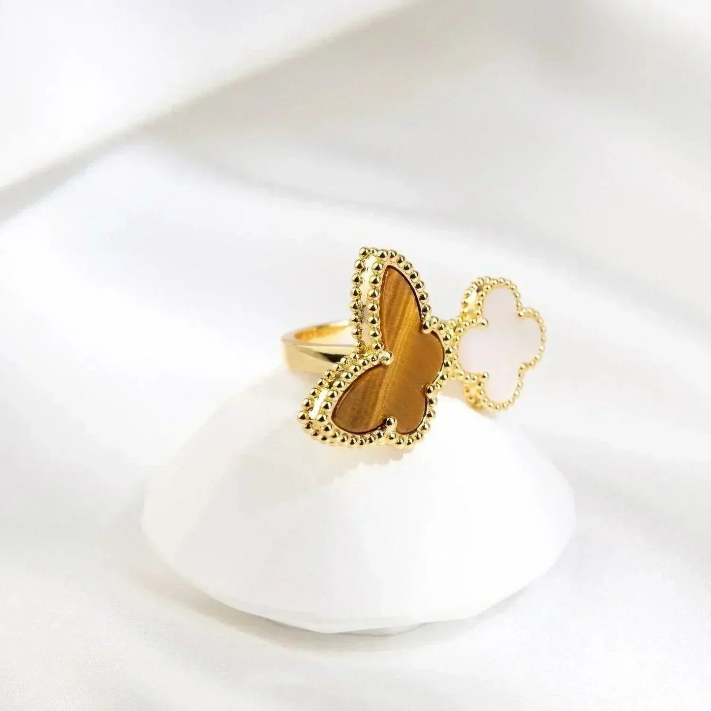 [：Polaidi Jewelry]LUCKY BETWEEN THE FINGER RING