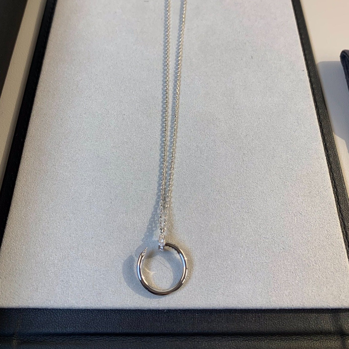 [：Polaidi Jewelry]JUSTE NECKLACE SILVER