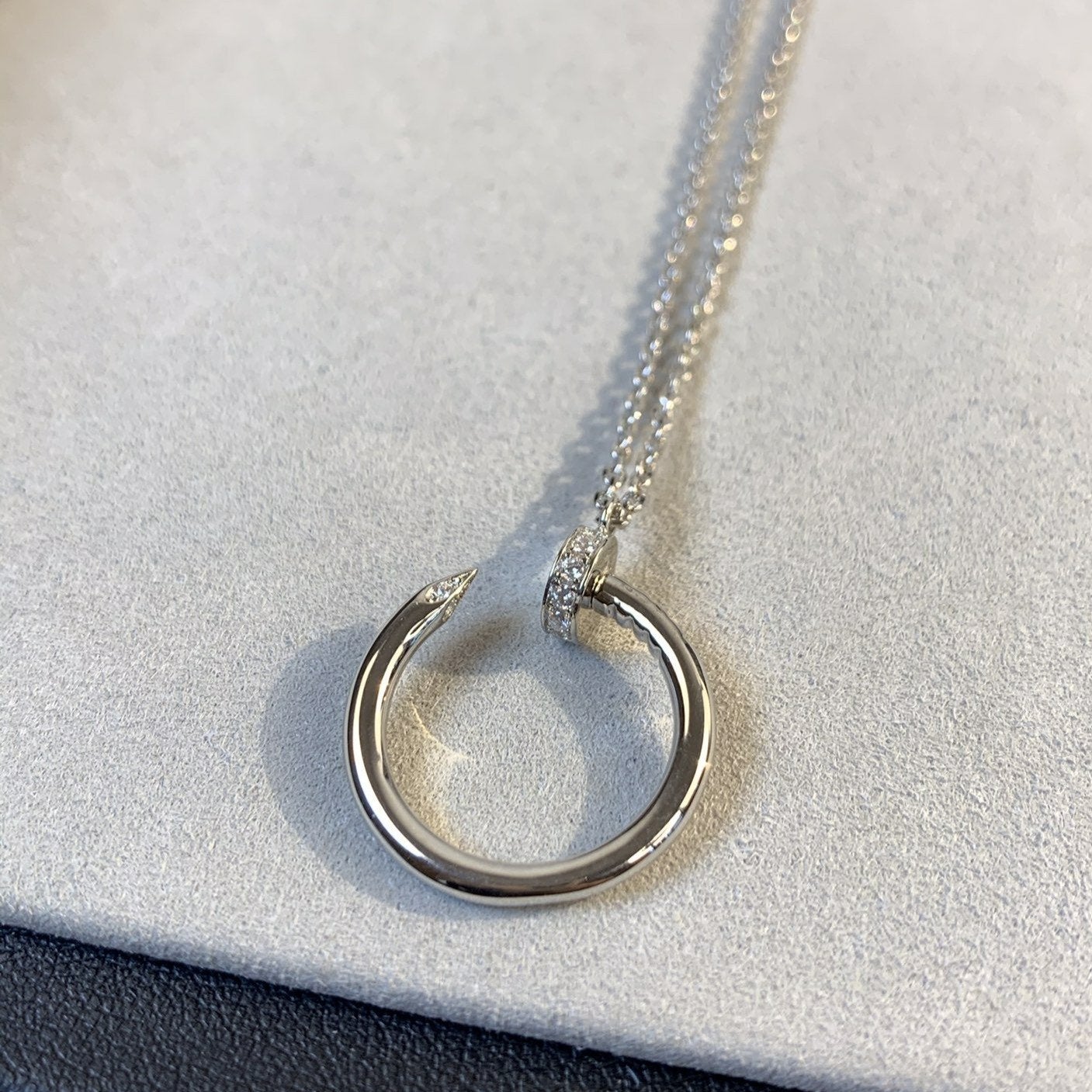 [Polaidi Jewelry]JUSTE NECKLACE SILVER