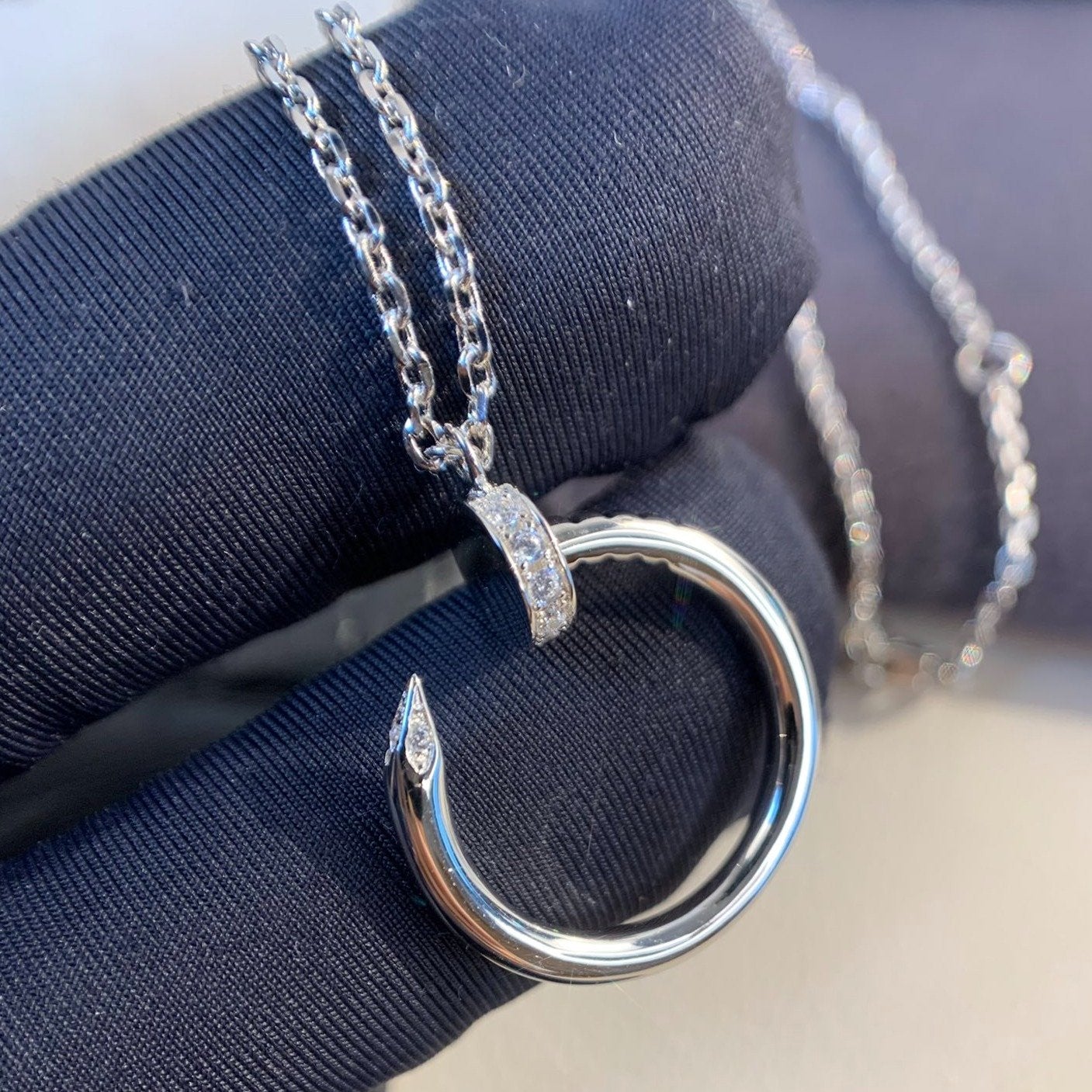 [：Polaidi Jewelry]JUSTE NECKLACE SILVER
