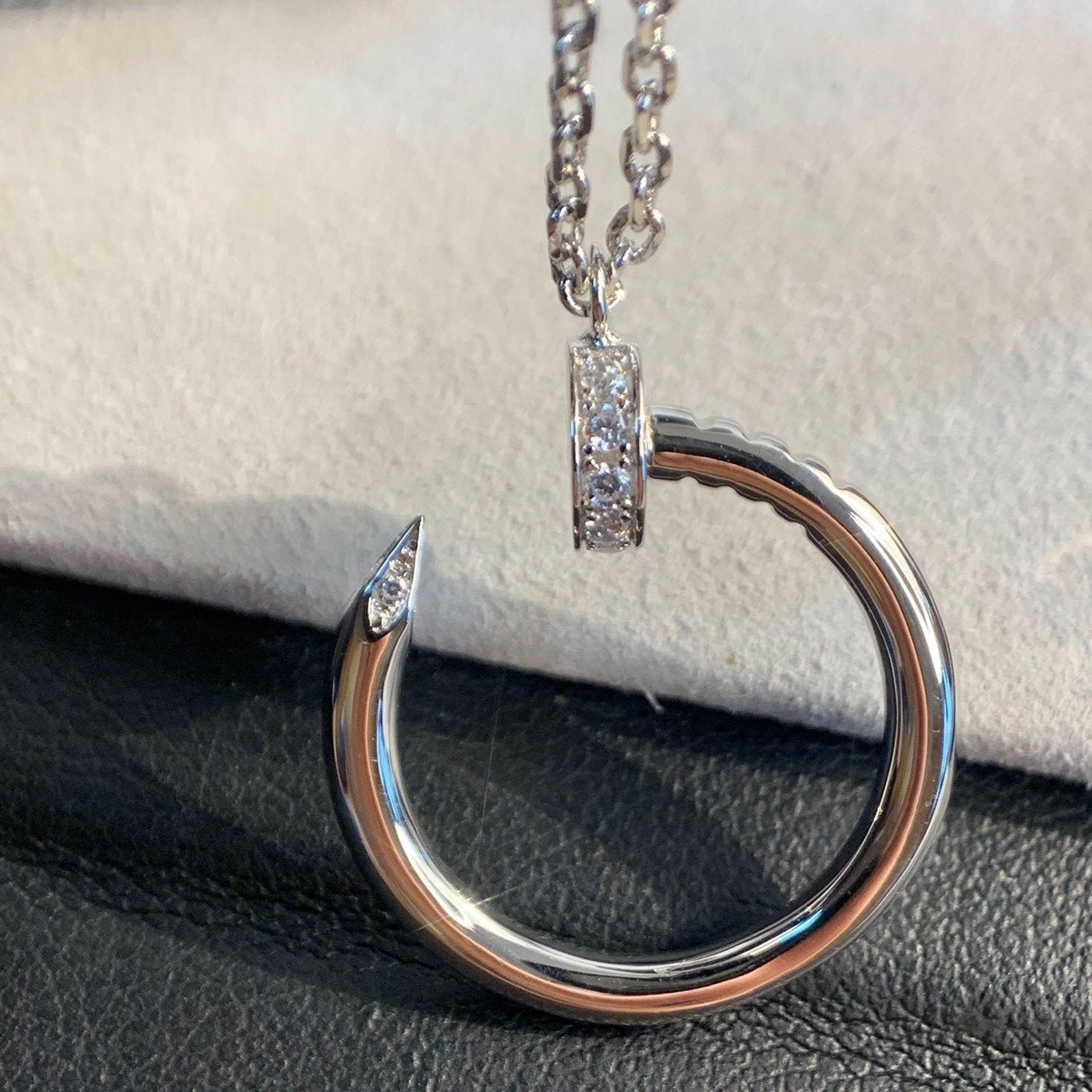 [Polaidi Jewelry]JUSTE NECKLACE SILVER