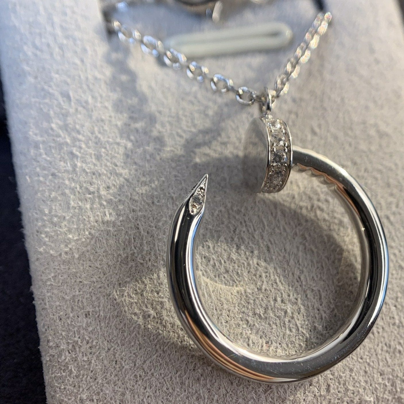 [：Polaidi Jewelry]JUSTE NECKLACE SILVER