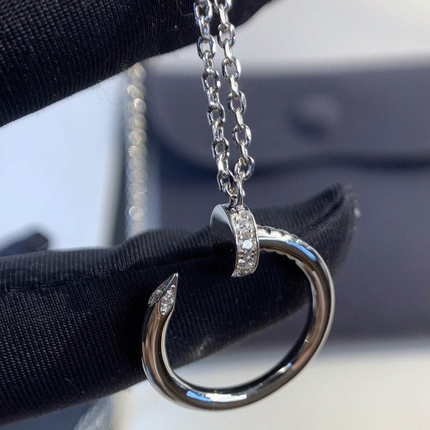 [：Polaidi Jewelry]JUSTE NECKLACE SILVER