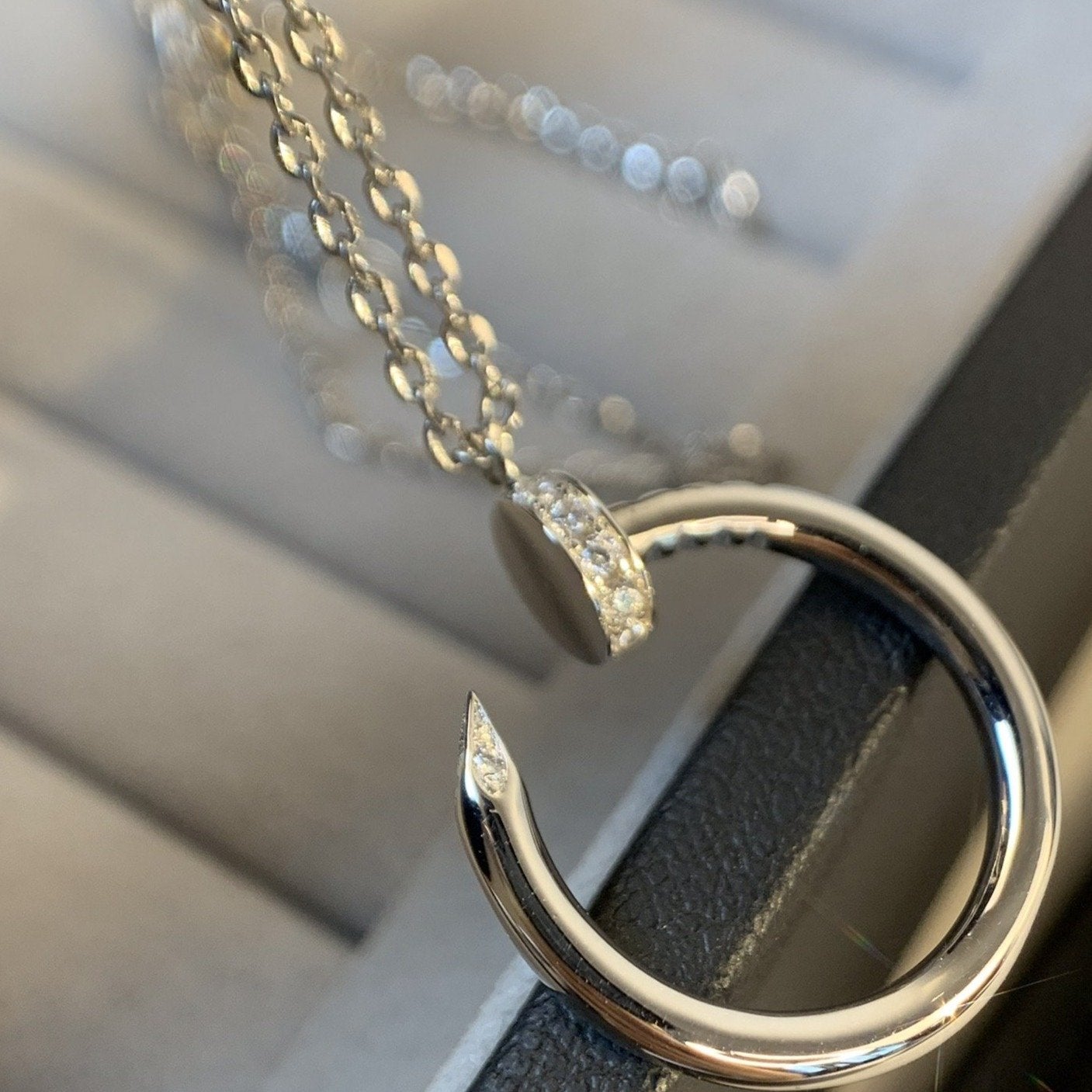 [：Polaidi Jewelry]JUSTE NECKLACE SILVER