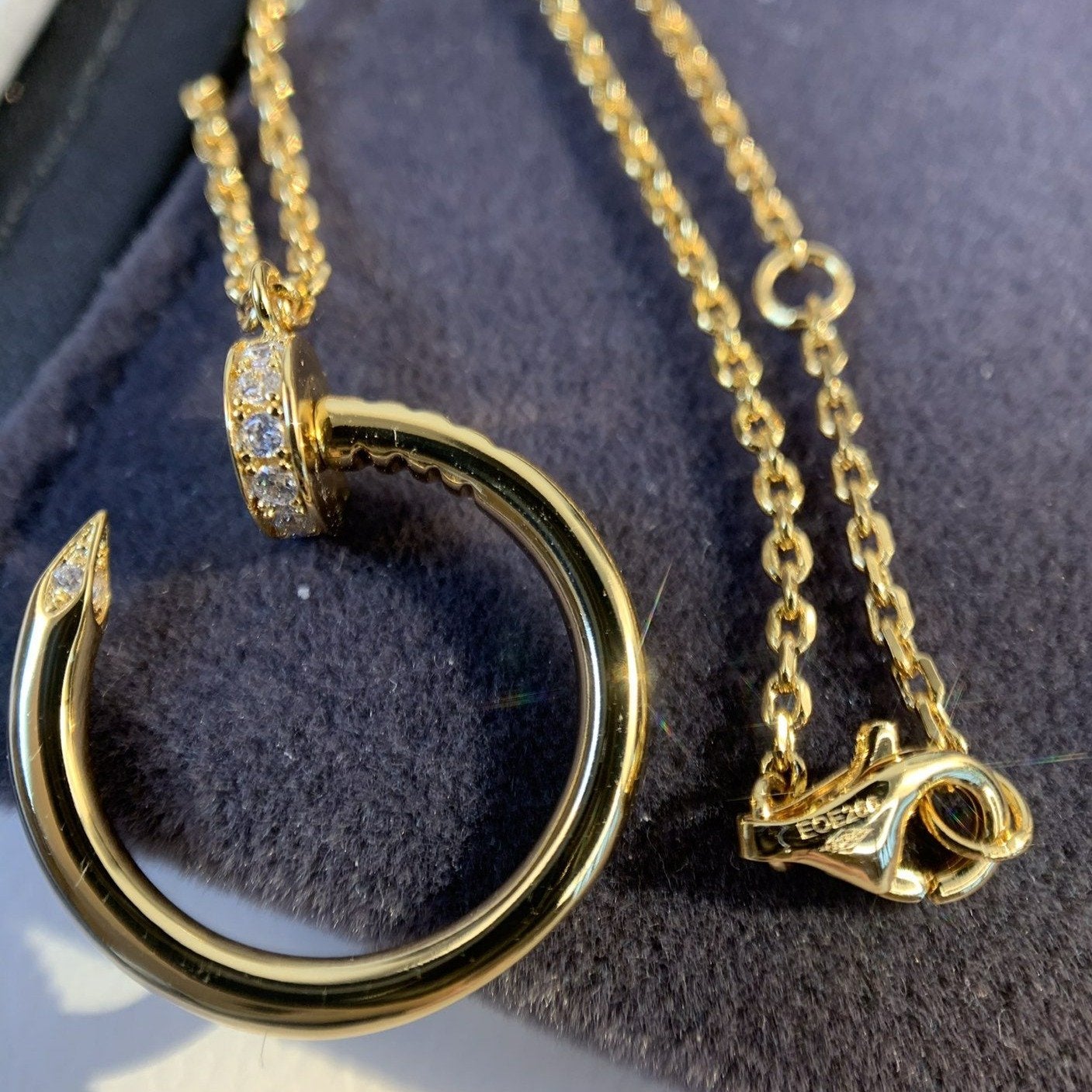 [：Polaidi Jewelry]JUSTE NECKLACE GOLD