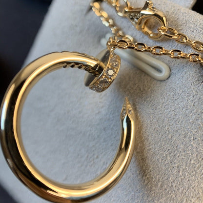 [Polaidi Jewelry]JUSTE NECKLACE PINK GOLD