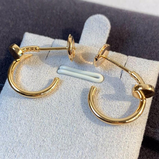 [：Polaidi Jewelry]JUSTE EARRINGS PINK GOLD