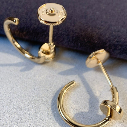 [Polaidi Jewelry]JUSTE EARRINGS PINK GOLD