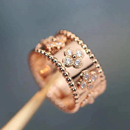 [Polaidi Jewelry]CLOVER KALEIDOSCOPE RING 10MM
