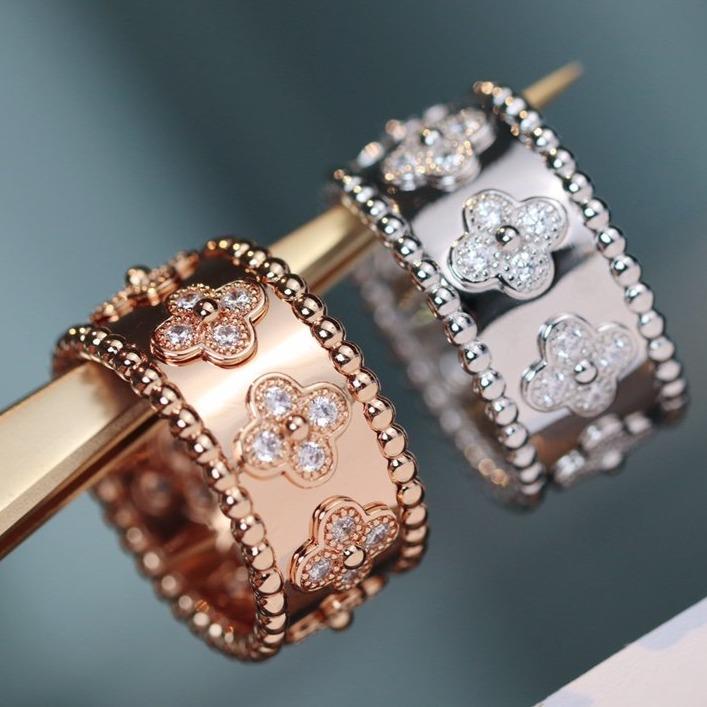 [Polaidi Jewelry]CLOVER KALEIDOSCOPE RING 10MM
