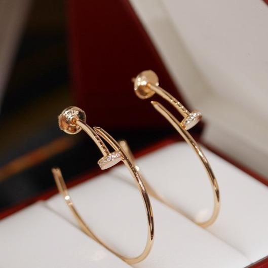 [Polaidi Jewelry]JUSTE EARRINGS DIAMONDS 1.8MM