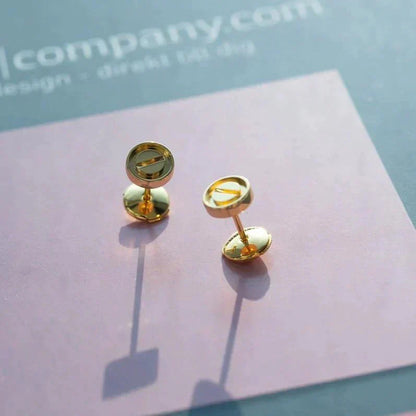[Polaidi Jewelry]LOVE EARRINGS GOLD 10MM