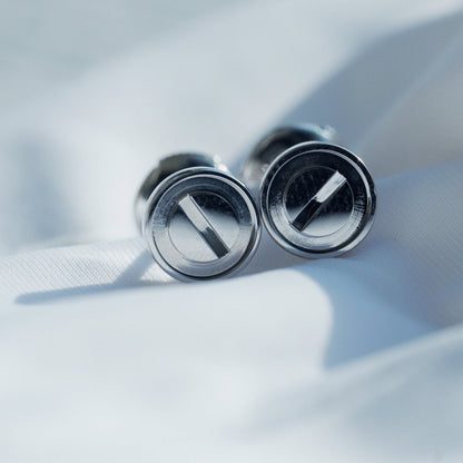 [：Polaidi Jewelry]LOVE EARRINGS SILVER 10MM