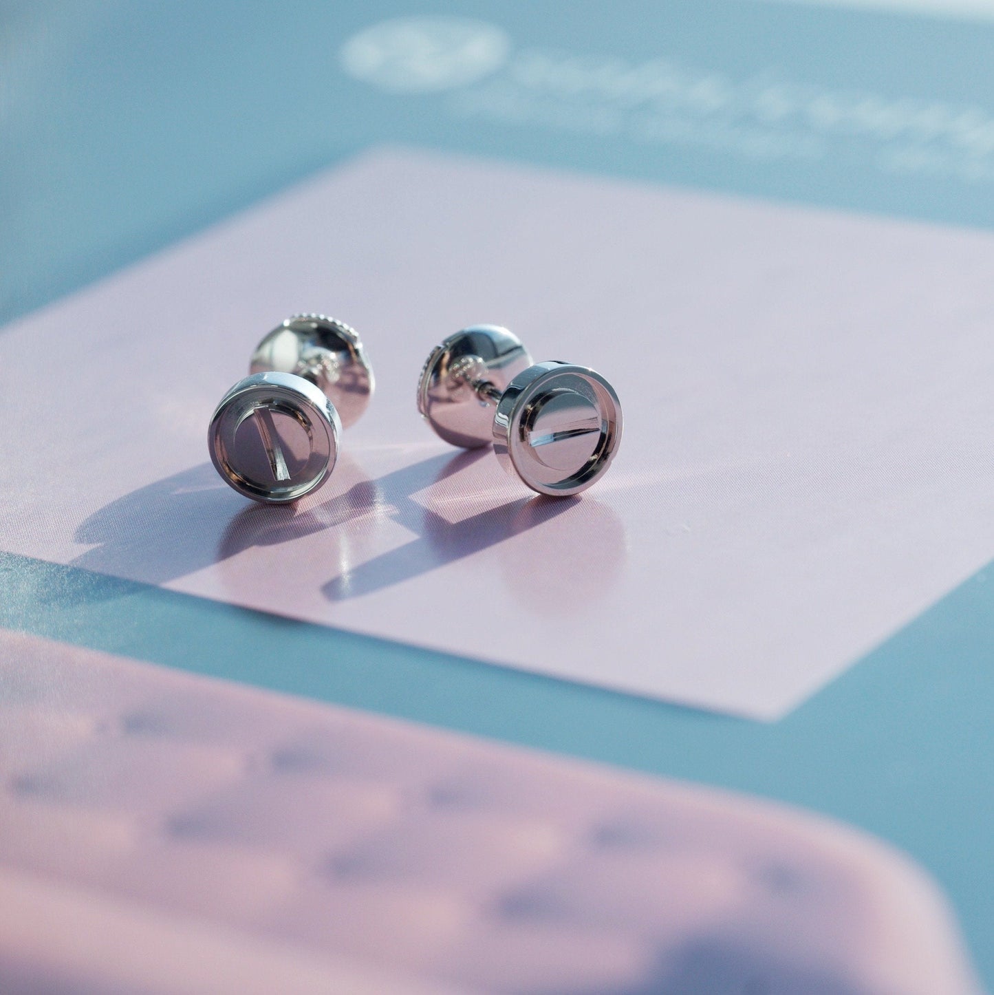 [Polaidi Jewelry]LOVE EARRINGS SILVER 10MM