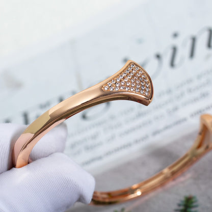 [Polaidi Jewelry]DREAM BRACELET OPEN PINK GOLD MOP DIAMOND