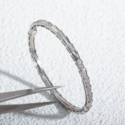 [Polaidi Jewelry]SERPENTI BRACELET SILVER DIAMOND