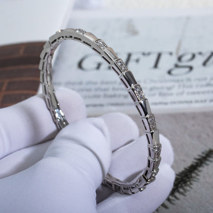 [Polaidi Jewelry]SERPENTI BRACELET SILVER DIAMOND