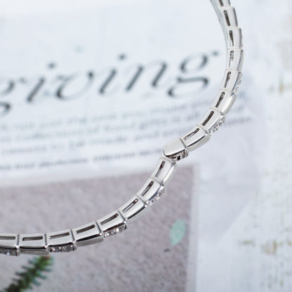 [Polaidi Jewelry]SERPENTI BRACELET SILVER DIAMOND