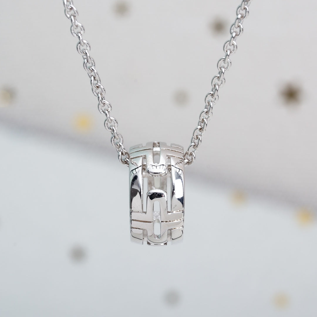 [Polaidi Jewelry]PARENTESI NECKLACE SILVER