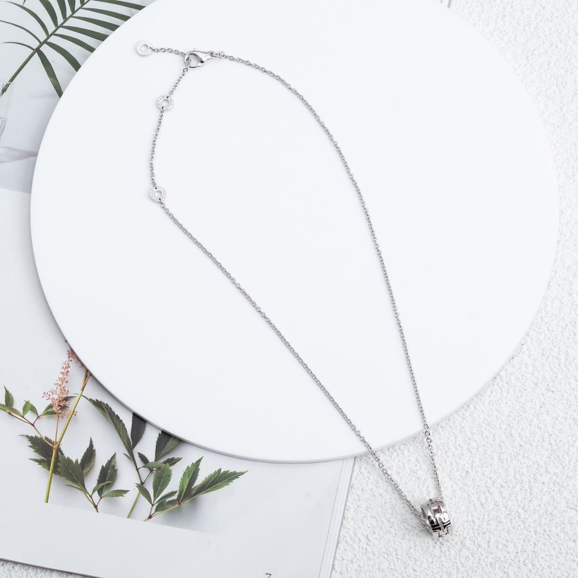 [Polaidi Jewelry]PARENTESI NECKLACE SILVER