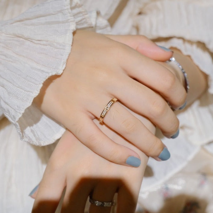 [：Polaidi Jewelry]LOVE RING 2.65MM DIAMOND