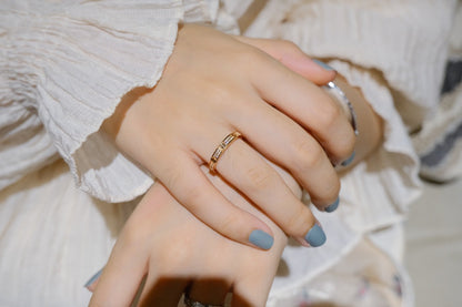 [Polaidi Jewelry]LOVE RING 2.65MM DIAMOND