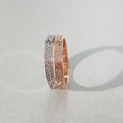 [Polaidi Jewelry]LOVE RING 2.65MM DIAMOND