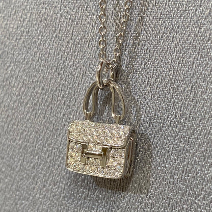 [：Polaidi Jewelry]CONSTANCE PEDANT DIAMOND NECKLACE