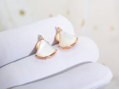 [Polaidi Jewelry]DIVAS DREAM EARRINGS PINK GOLD