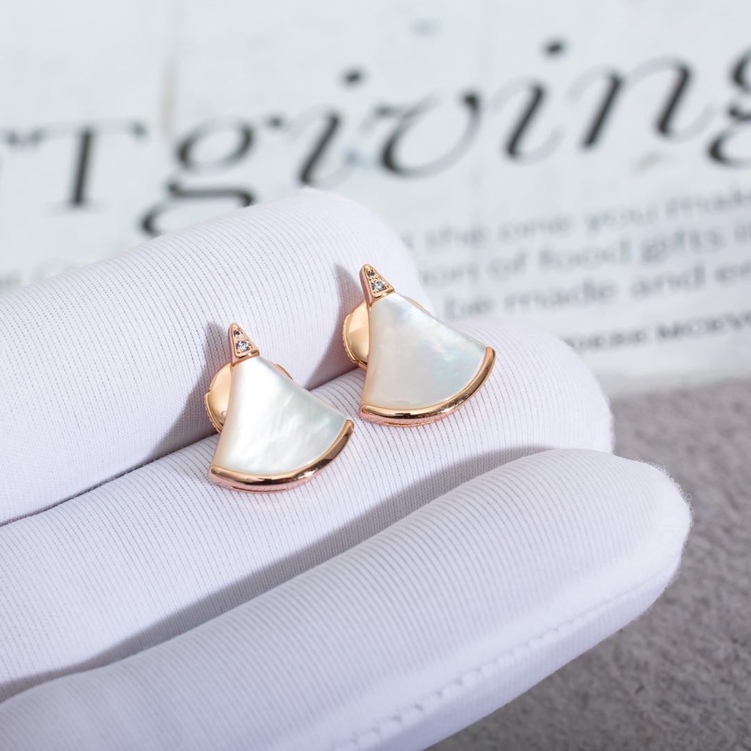 [Polaidi Jewelry]DIVAS DREAM EARRINGS PINK GOLD