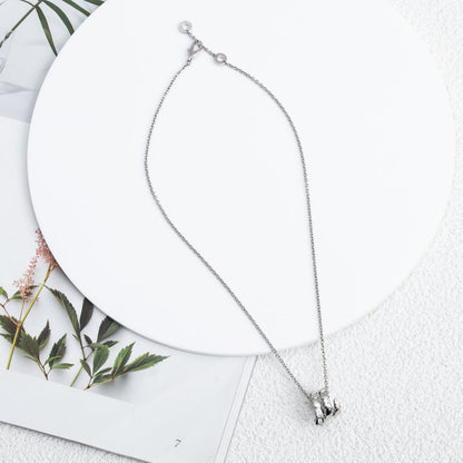 [Polaidi Jewelry]SERPENTI SILVER NECKLACE DIAMOND