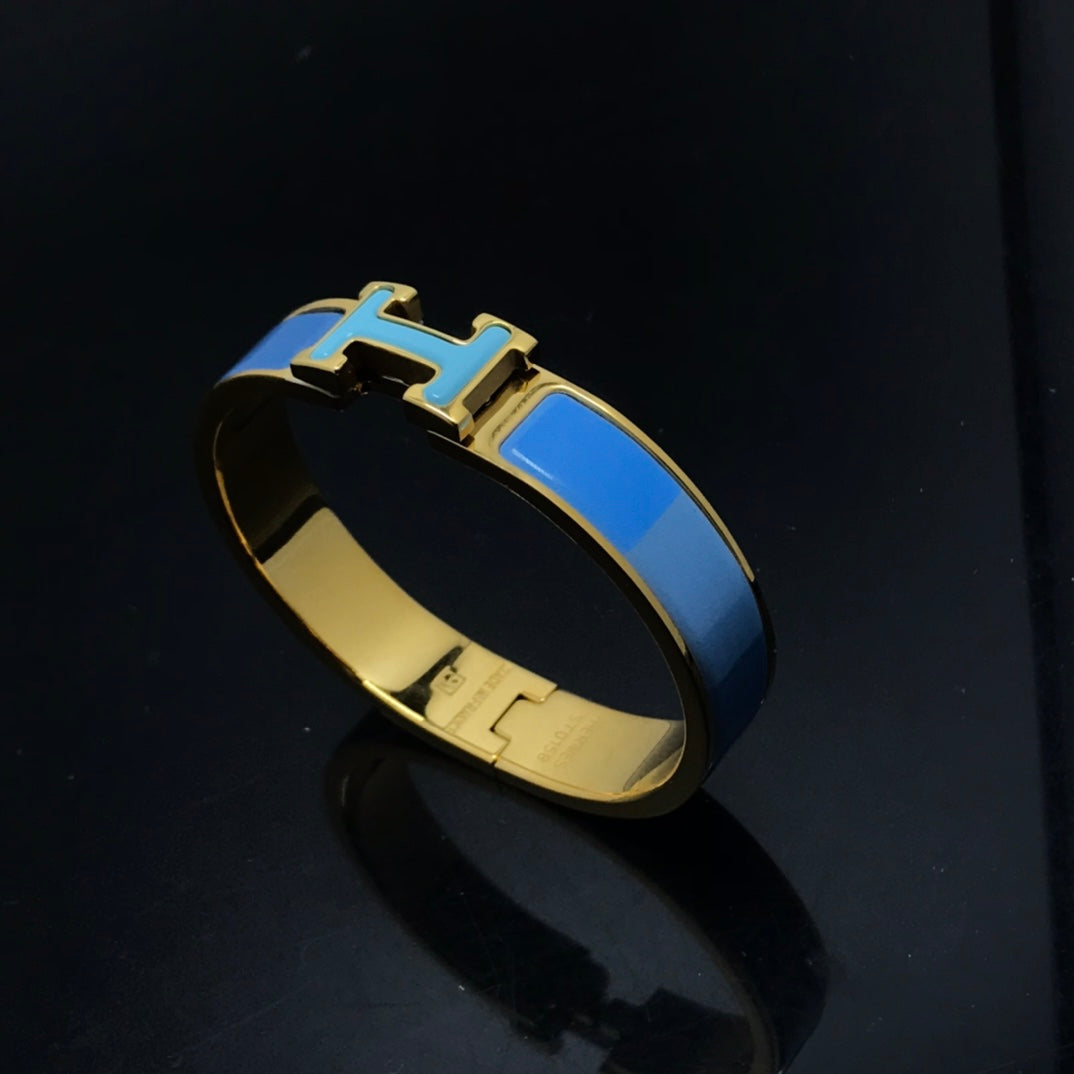 [：Polaidi Jewelry]H BRACELET BLUE RAINBOW CERAMIC