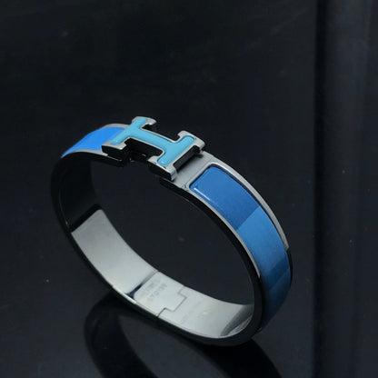 [Polaidi Jewelry]H BRACELET BLUE RAINBOW CERAMIC
