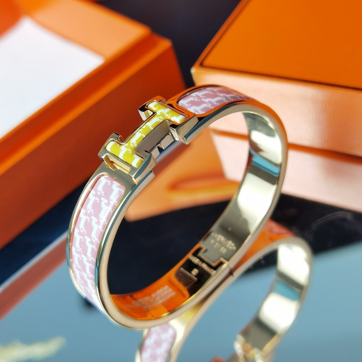 [：Polaidi Jewelry]H HORSE BRACELET 12MM