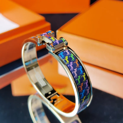 [Polaidi Jewelry]H HORSE BRACELET 12MM