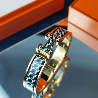 [Polaidi Jewelry]H HORSE BRACELET 12MM