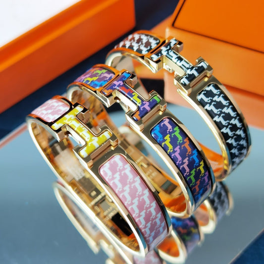 [Polaidi Jewelry]H HORSE BRACELET 12MM