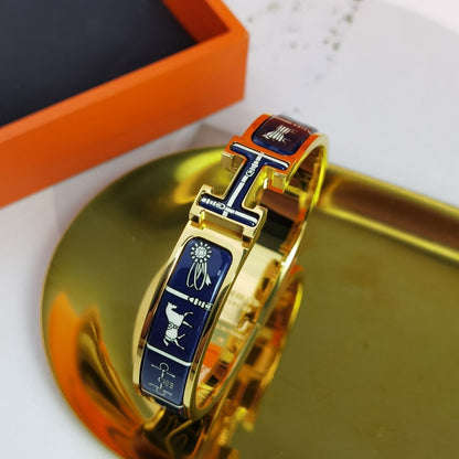 [：Polaidi Jewelry]H COUVERTURES DARK BLUE BRACELET