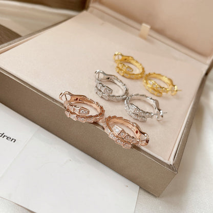 [Polaidi Jewelry]SERPENTI EARRINGS DIAMOND