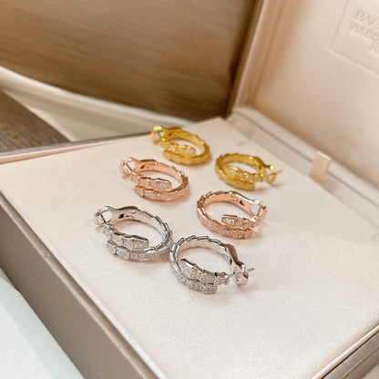[Polaidi Jewelry]SERPENTI EARRINGS DIAMOND