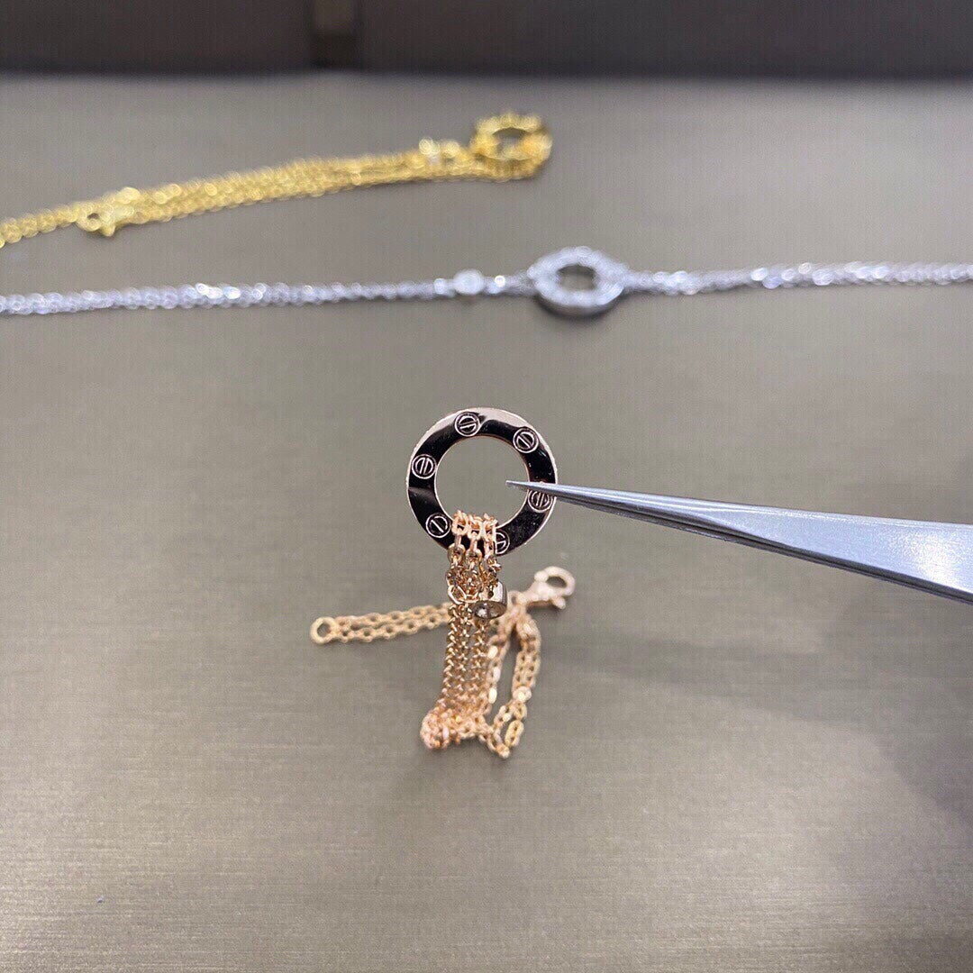 [：Polaidi Jewelry]LOVE BRACELET 2 DIAMOND