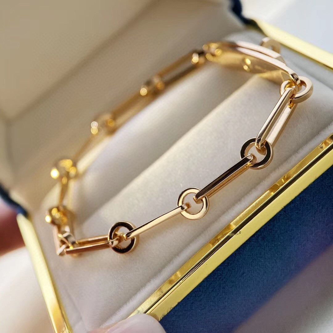 [Polaidi Jewelry]CHAINE BRACELET SMALL MODEL DIAMOND