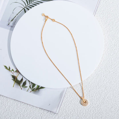 [Polaidi Jewelry]GARI NECKLACE PINK GOLD DIAMOND