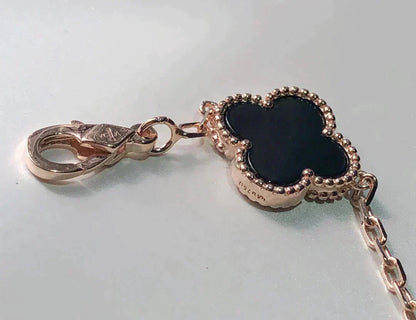 [Polaidi Jewelry]CLOVER 5 MOTIFS MULTICOLOR BRACELET