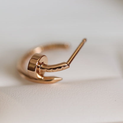 [Polaidi Jewelry]JUSTE EARRINGS PINK GOLD
