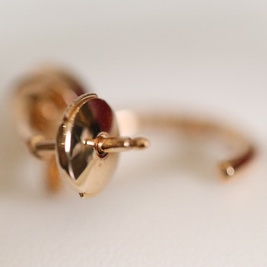 [Polaidi Jewelry]JUSTE EARRINGS PINK GOLD