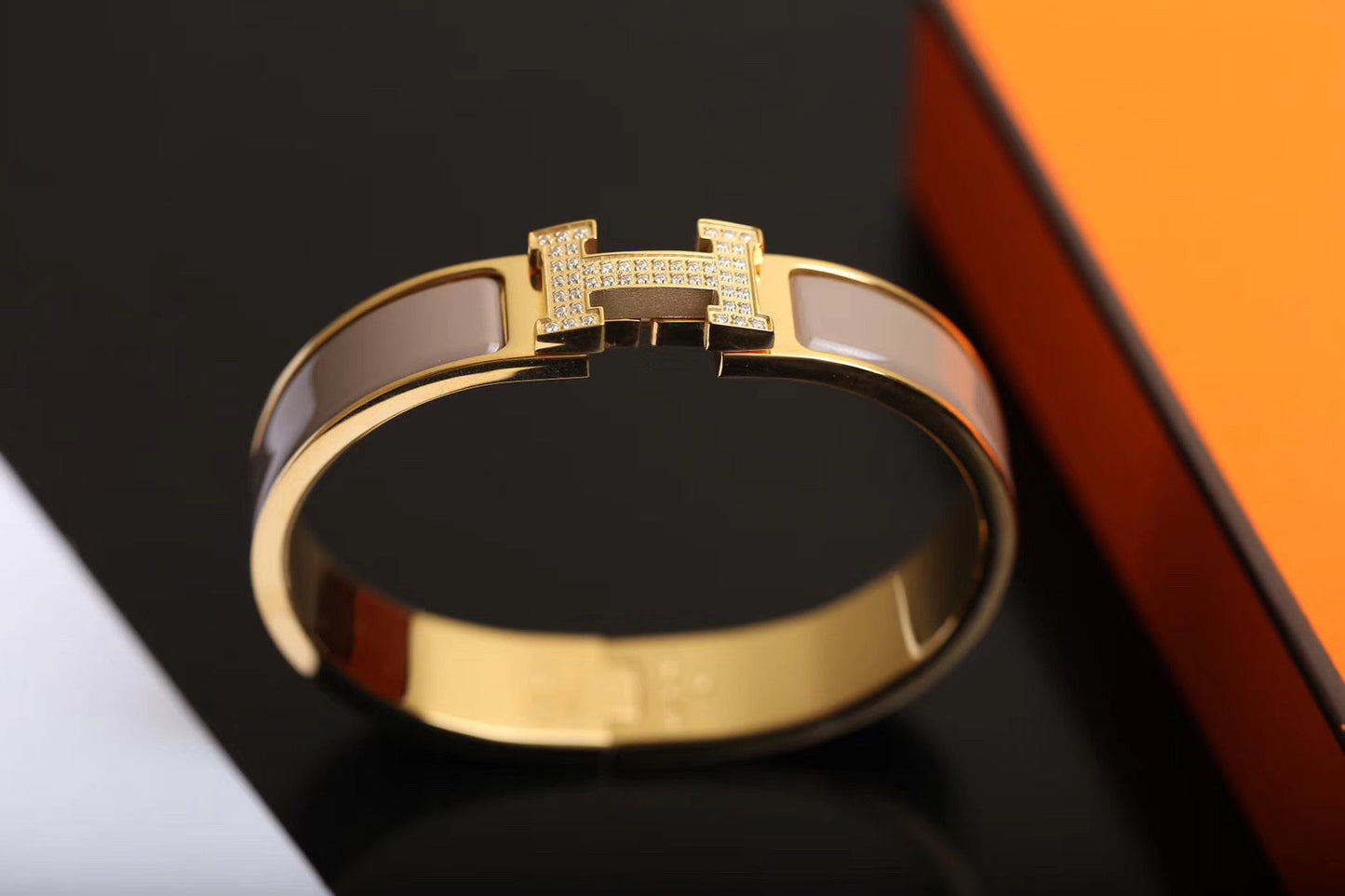 [Polaidi Jewelry]H BRACELET GOLD DIAMOND