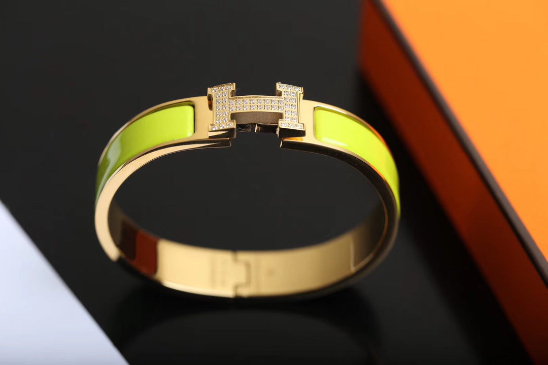 [Polaidi Jewelry]H BRACELET GOLD DIAMOND
